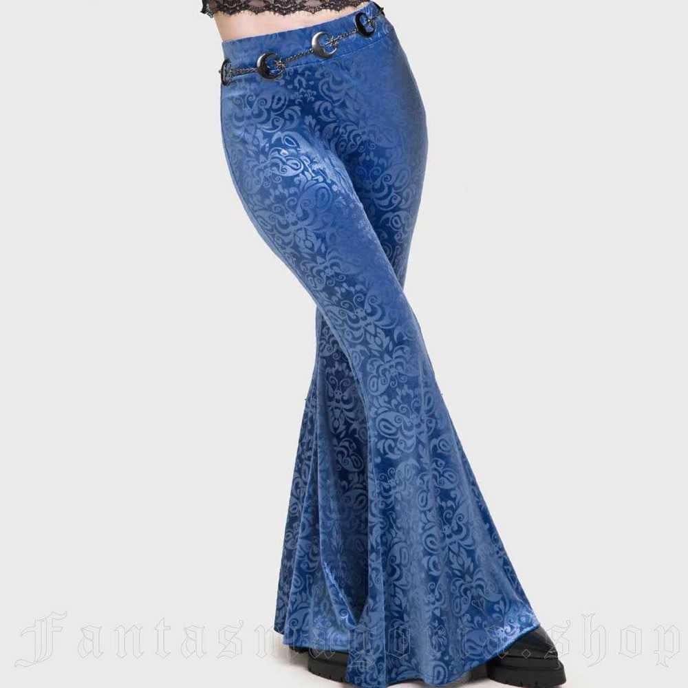 Killstar X Corpse bride whimsy flutter flares blue Medium